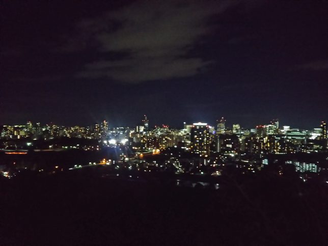 東北の百万人都市 杜の都の夜景